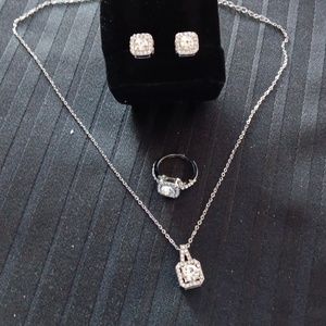 Crystal jewelry set
